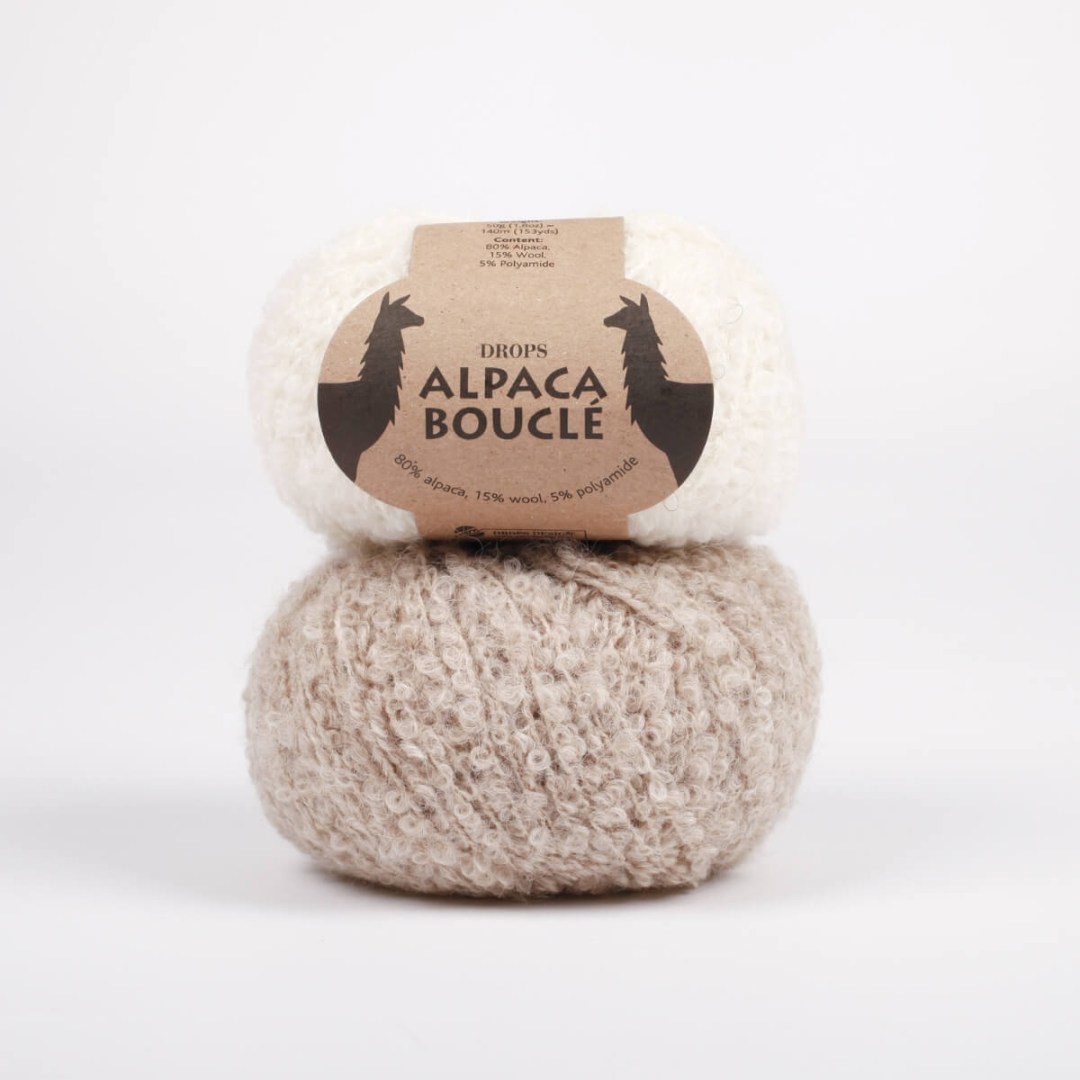 Το Alpaca Bouclé είναι ένα υπέροχο νήμα με ιδιαίτερη εμφάνιση από το εξαιρετικό αλπακά.