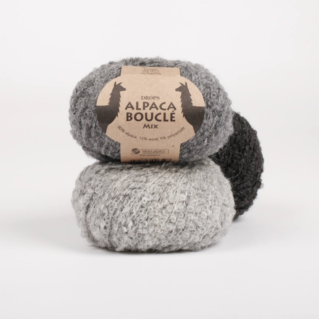 Το Alpaca Bouclé είναι ένα υπέροχο νήμα με ιδιαίτερη εμφάνιση από το εξαιρετικό αλπακά.
