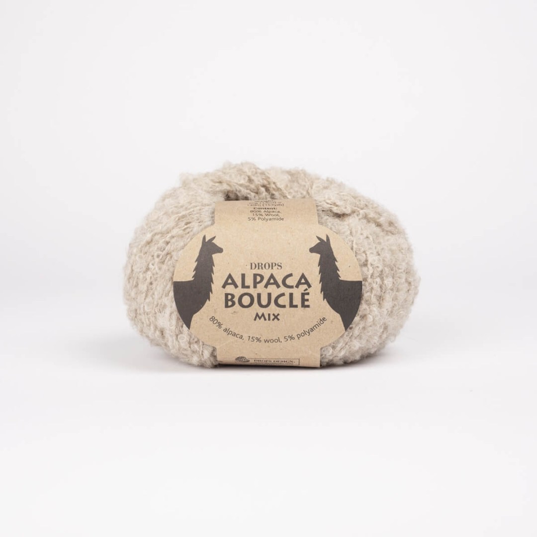 Το Alpaca Bouclé είναι ένα υπέροχο νήμα με ιδιαίτερη εμφάνιση από το εξαιρετικό αλπακά.