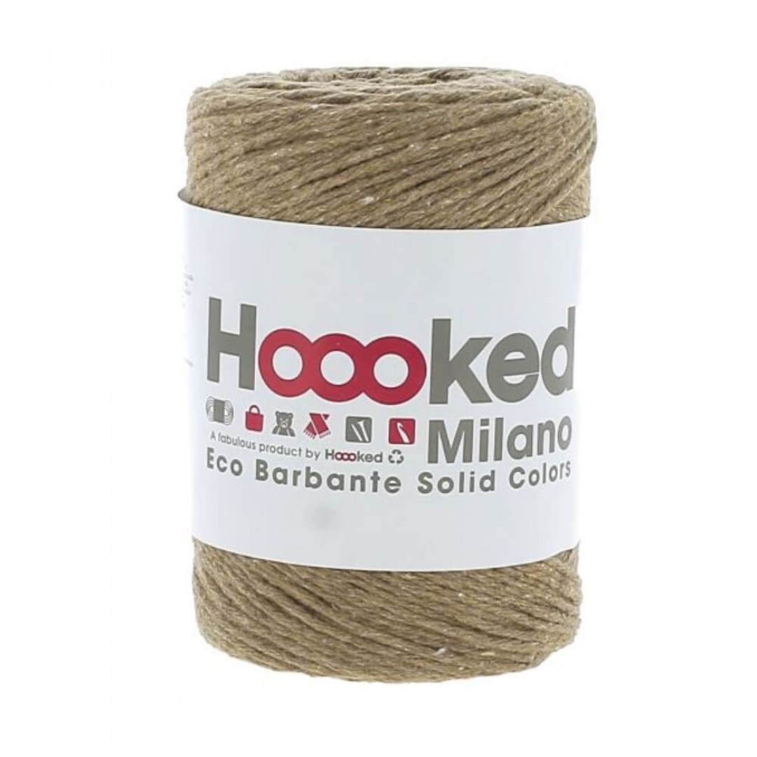 Υπέροχο ανακυκλωμένο βαμβακερό νήμα Hoooked Milano Eco Barbante, ιδανικό για κάθε δημιουργία! Μαλακό, ανθεκτικό και φιλικό προς το περιβάλλον. Διατίθεται σε κουβάρια 50g (50m) και 200g (200m) και έχει πάχος 3mm