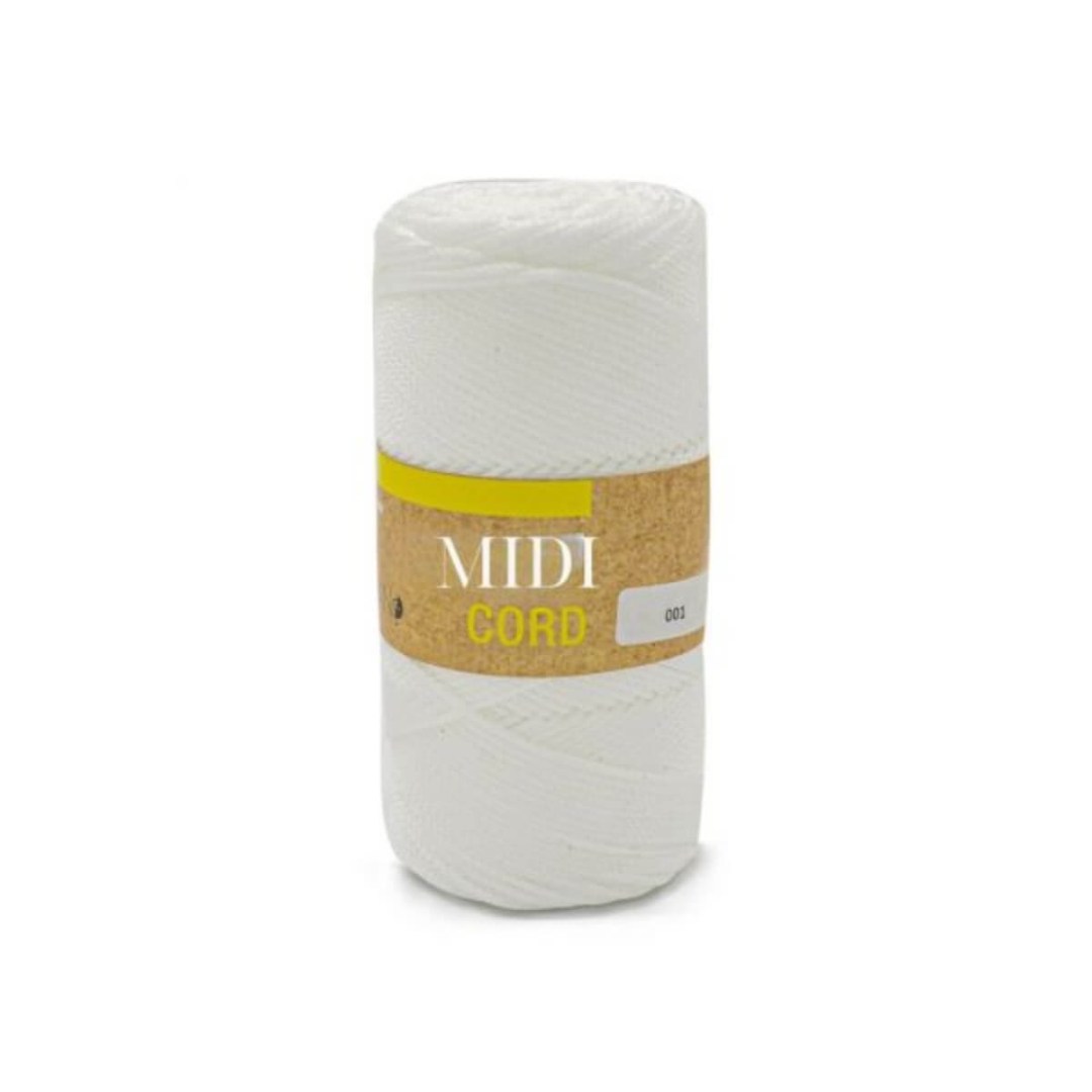 Το Midi Cord ανήκει στην ίδια οικογένεια με το Slim Cord. Είναι ένα νήμα λίγο πιο παχύ διατηρώντας όμως τη σταθερότητα και το υπέροχο αποτέλεσμα. 
