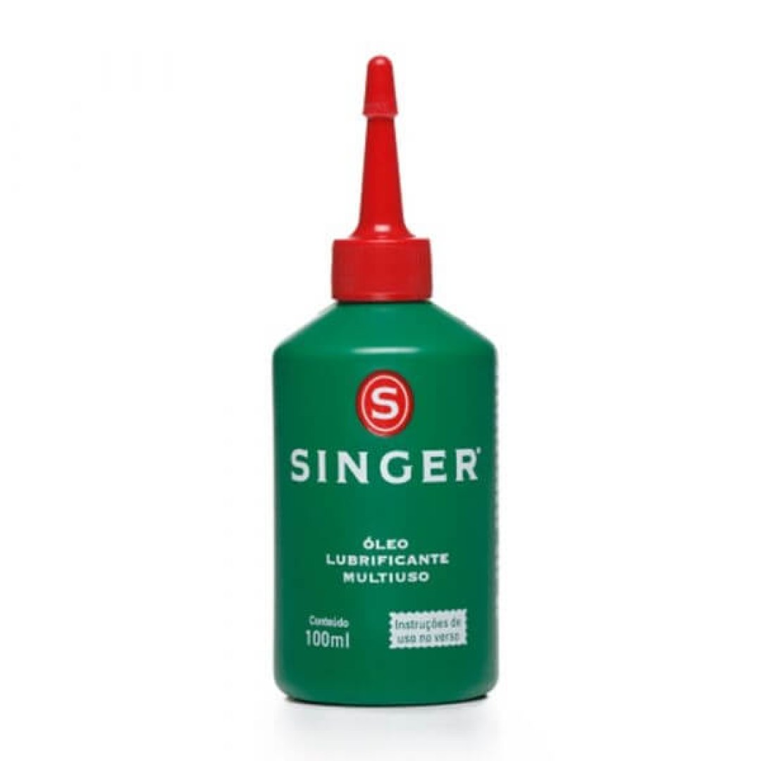 Έλαιο ραπτομηχανής Singer 100 ml. Ιδανικό για λίπανση και συντήρηση, εξασφαλίζει ομαλή λειτουργία και μεγάλη διάρκεια ζωής στη μηχανή σας.