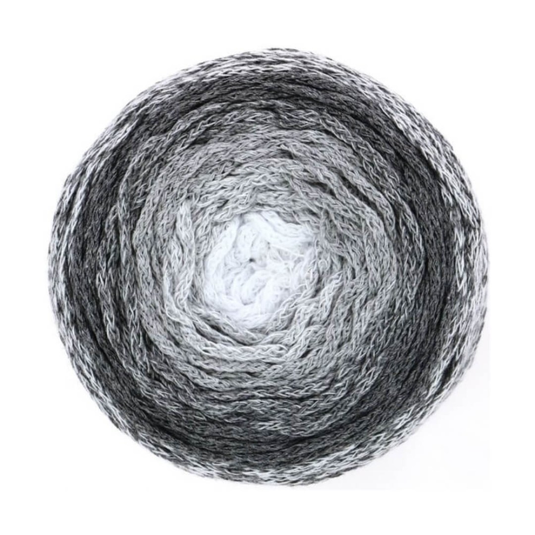 Νήμα από ανακυκλωμένο βαμβάκι με υπέροχες διαβαθμίσεις χρωμάτων – ιδανικό για πλεκτά, μακραμέ και υφαντά.